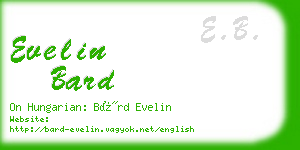 evelin bard business card